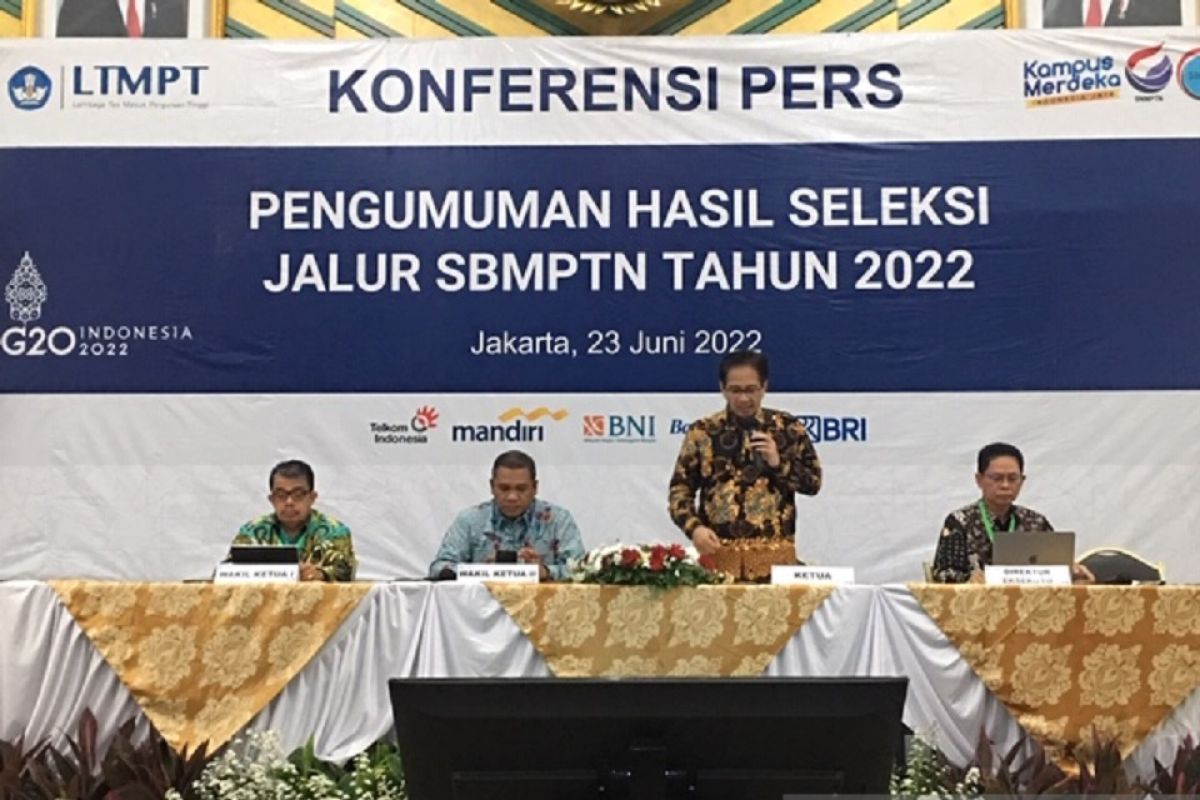 Diumumkan Kamis, 192.810 peserta lulus SBMPTN 2022