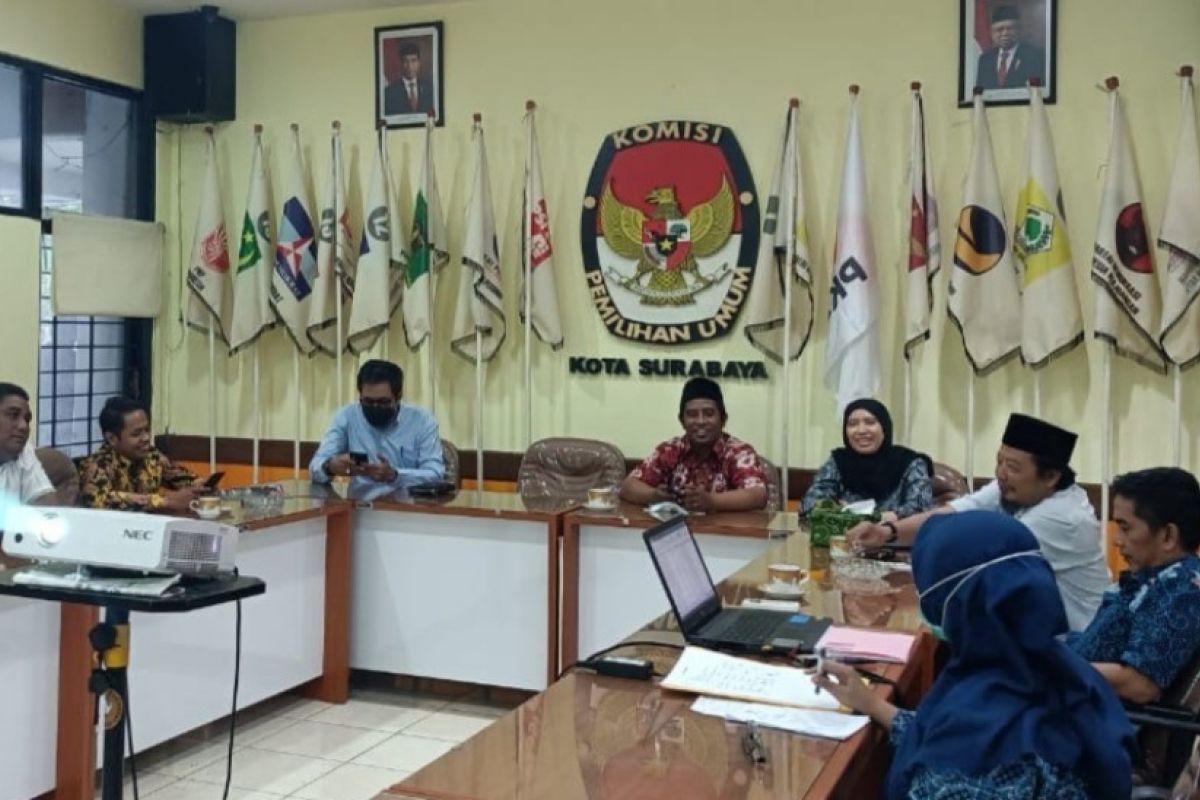 Rekapitulasi DPB Pemilu 2024 di Kota Surabaya digelar akhir Juni 2022