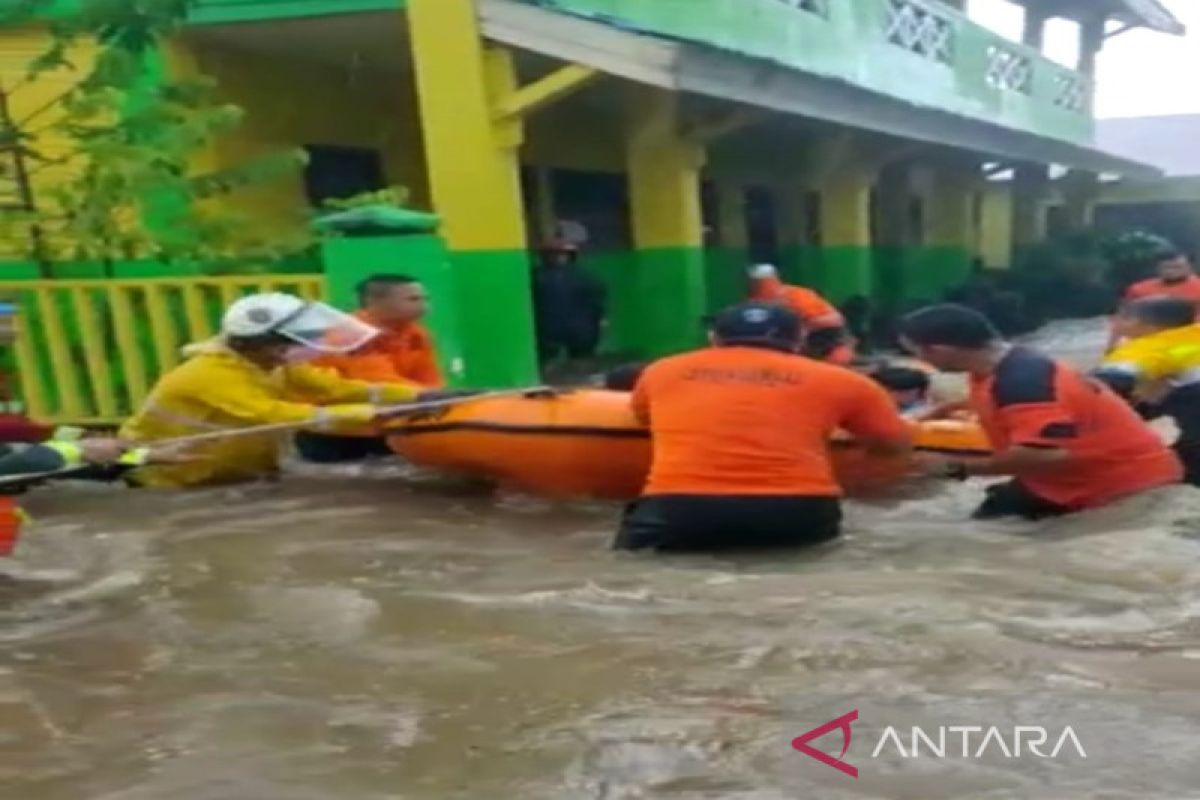 Beberapa wilayah di Pulau Laut Kotabaru tergenang banjir