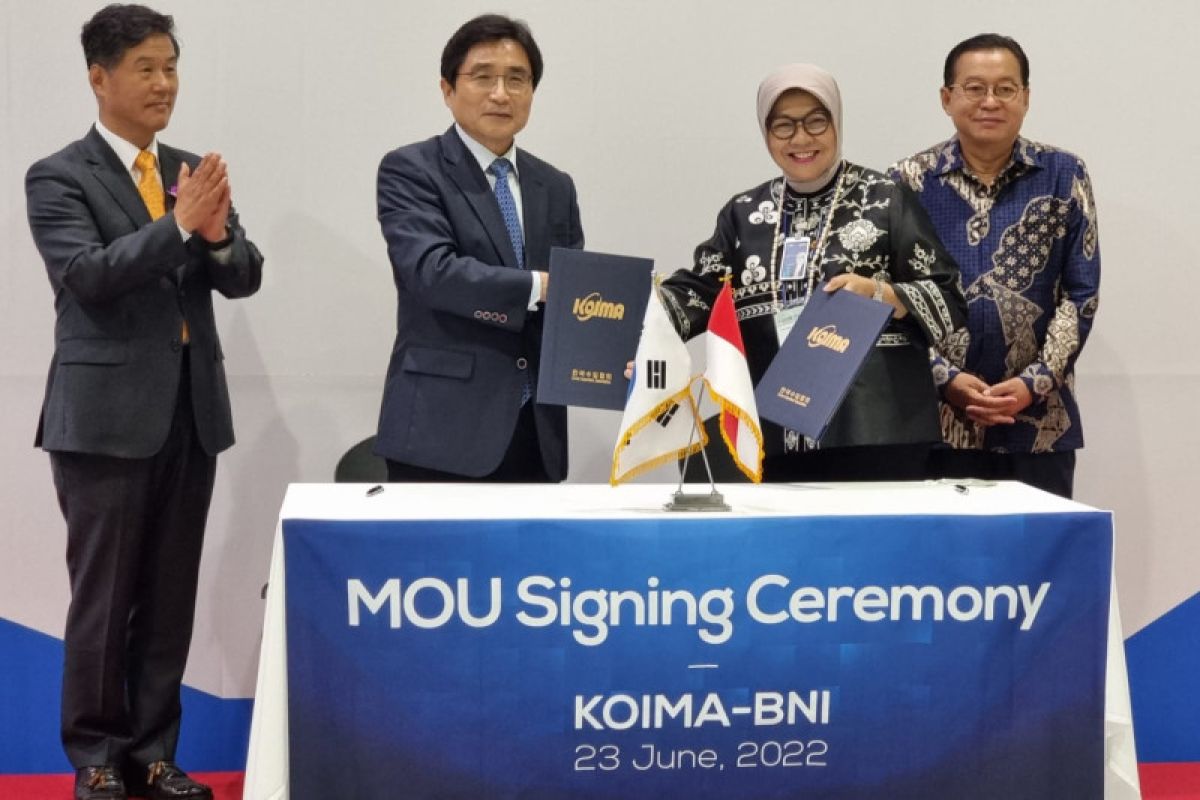 BNI tingkatkan ekspor ke Korea Selatan melalui IGF 2022