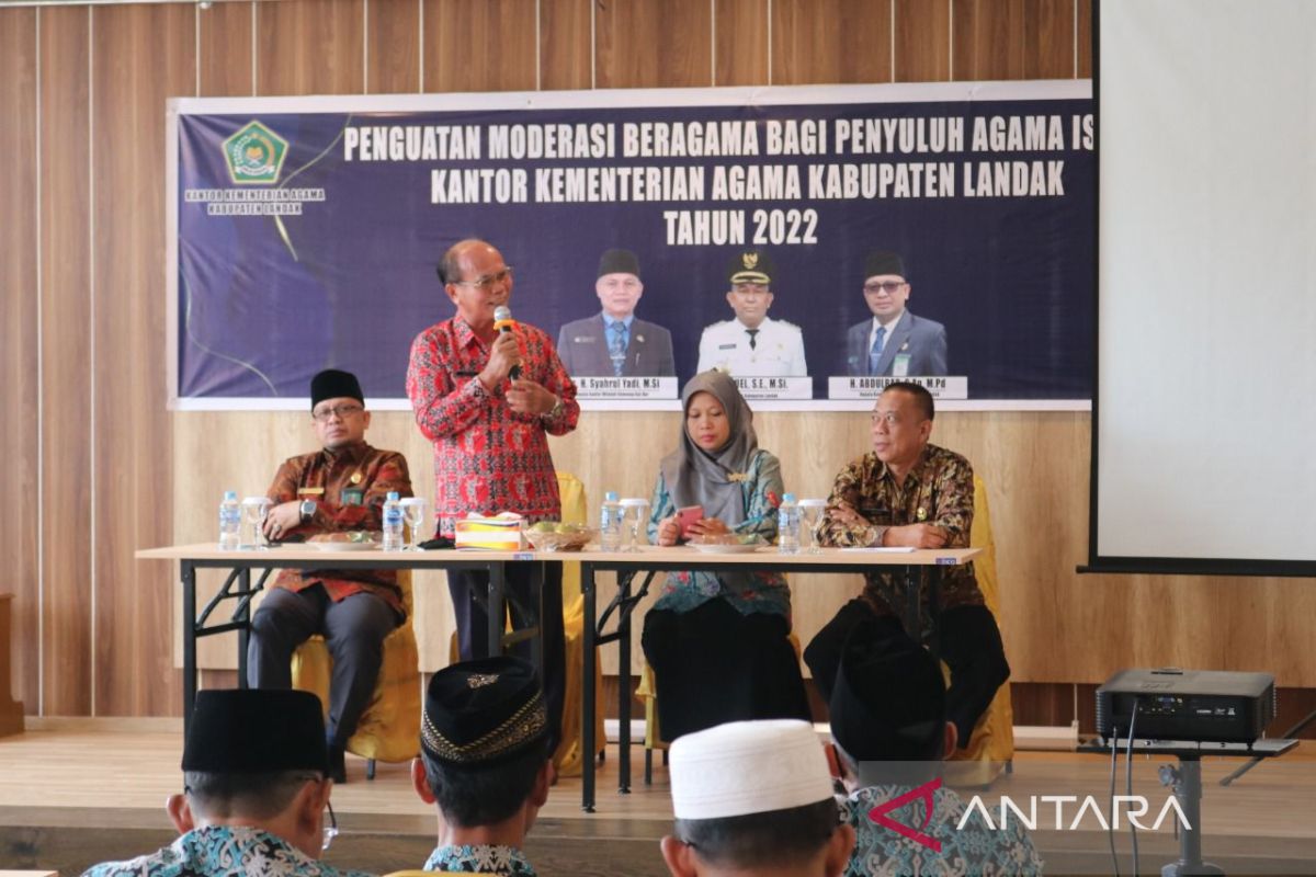 Pemkab Landak lakukan penguatan wawasan bagi penyuluh Agama Islam