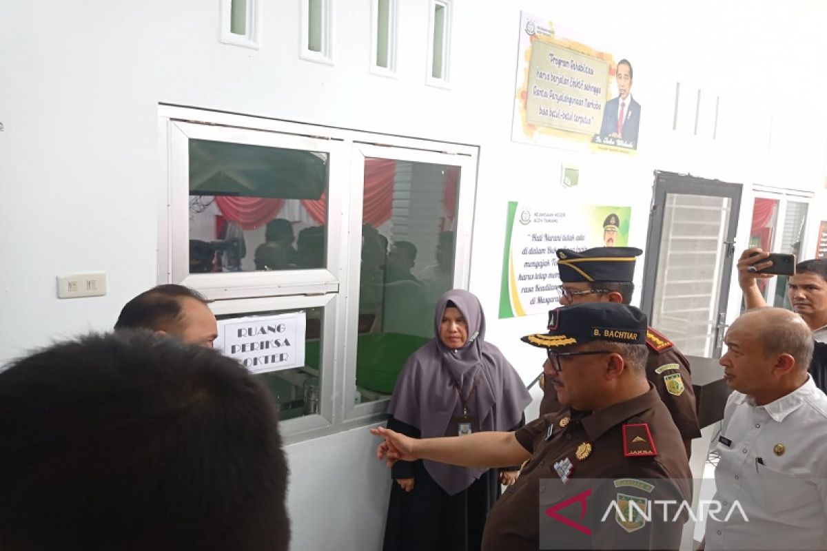 Tinjau balai rehabilitasi narkoba di Aceh Tamiang, ini tekad Kajati Aceh