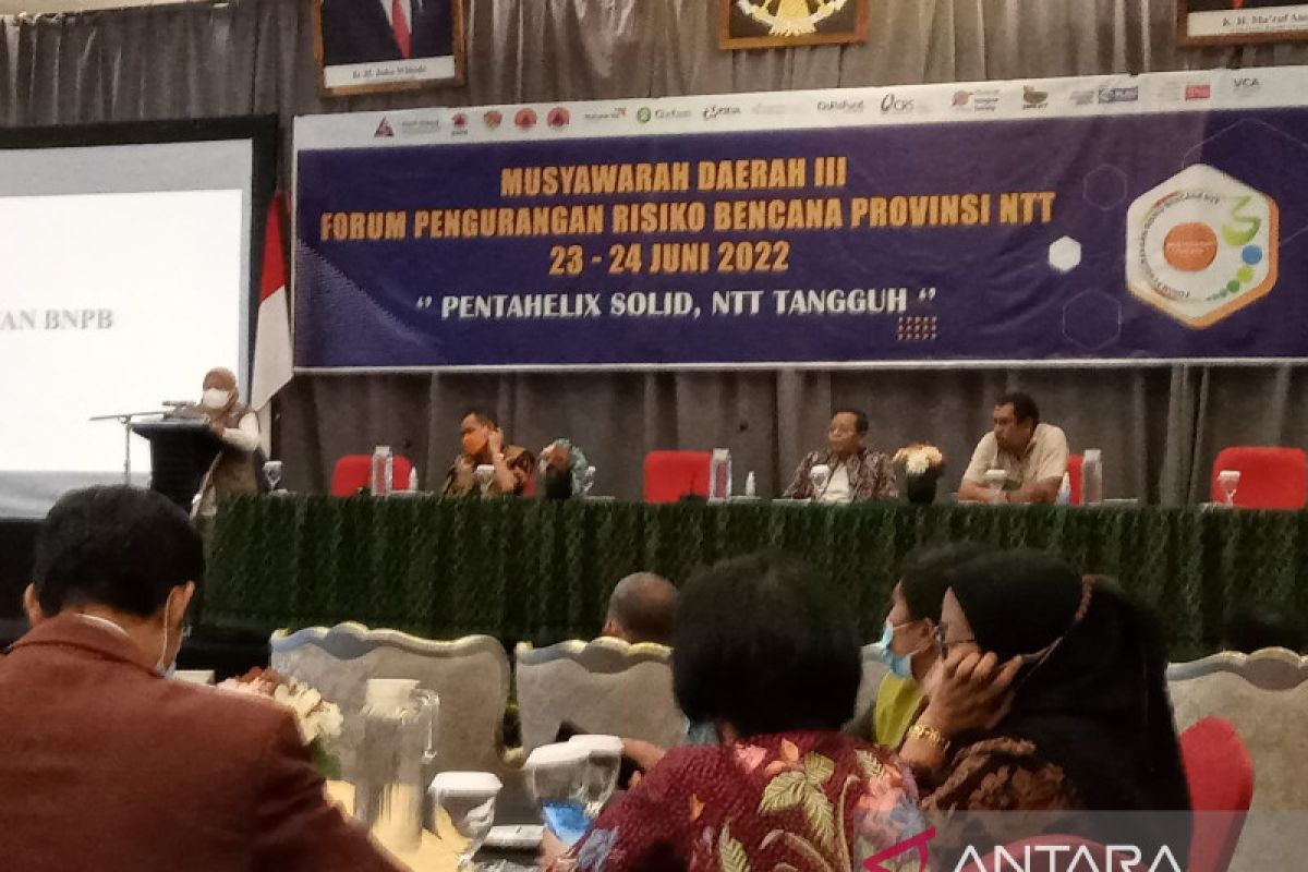 FPRB didorong BNPB optimalkan edukasi penanganan bencana di NTT