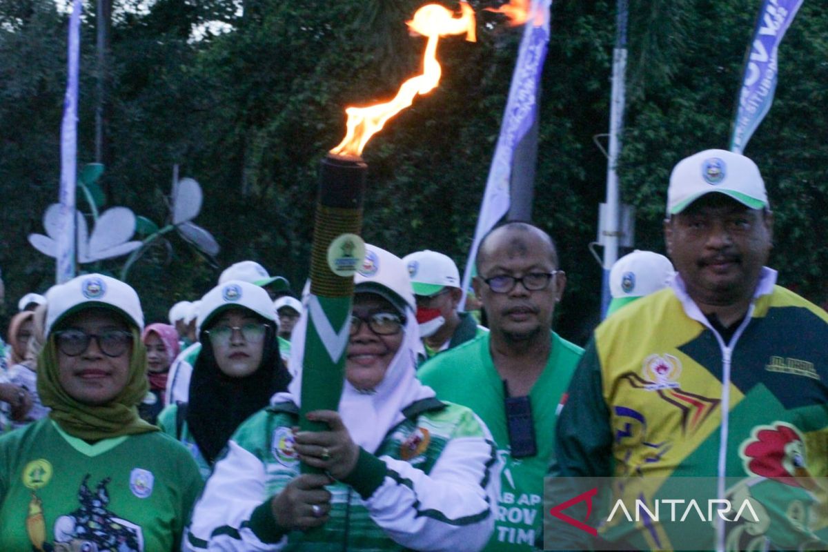 Api Porprov Jatim diambil dari Kawah Ijen