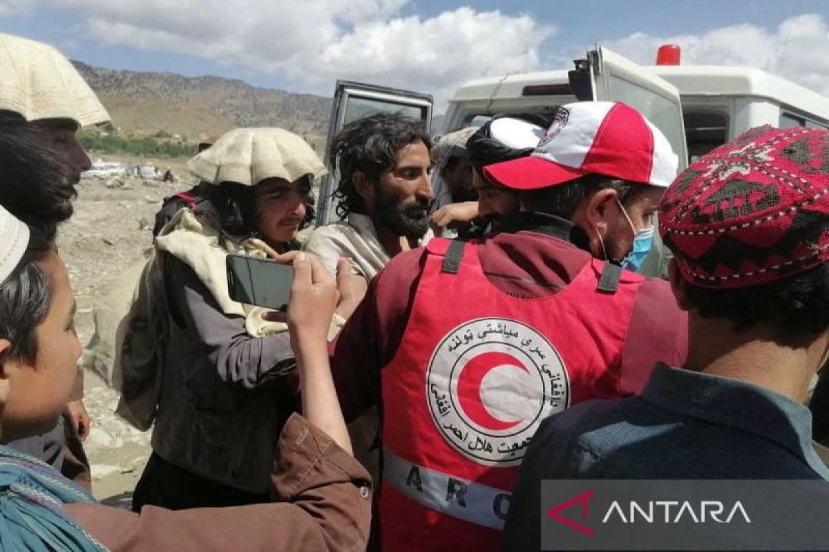 Gempa magnitudo 6,1 guncang Afghanistan, 1.000 orang dilaporkan tewas