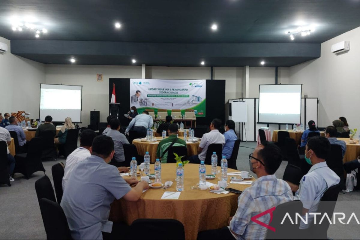 BPJAMSOSTEK-RS EMC Cikarang sosialisasikan manfaat Program JKK ke perusahaan