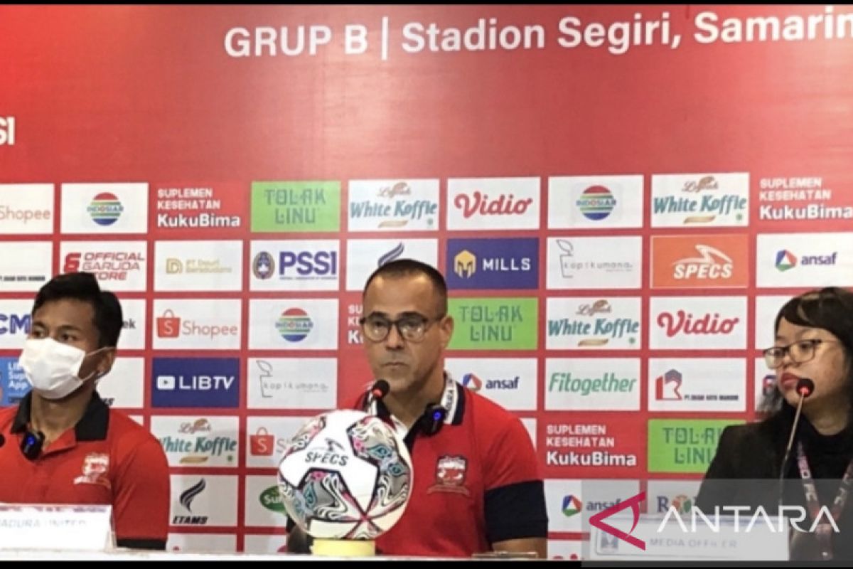 Madura United targetkan kemenangan hadapi Barito Putera