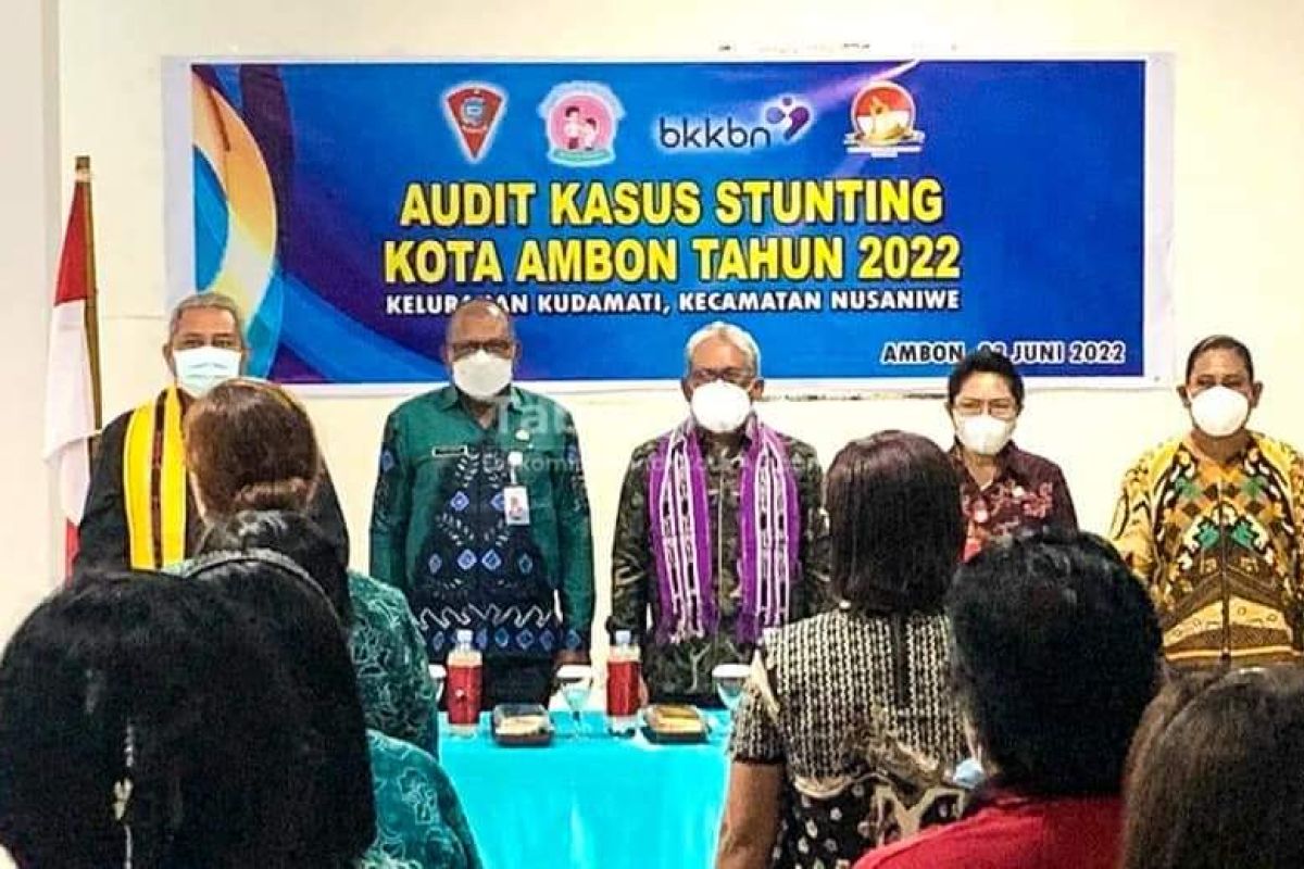 Tim kekerdilan lakukan audit di dua lokus Kota Ambon, begini penjelasannya