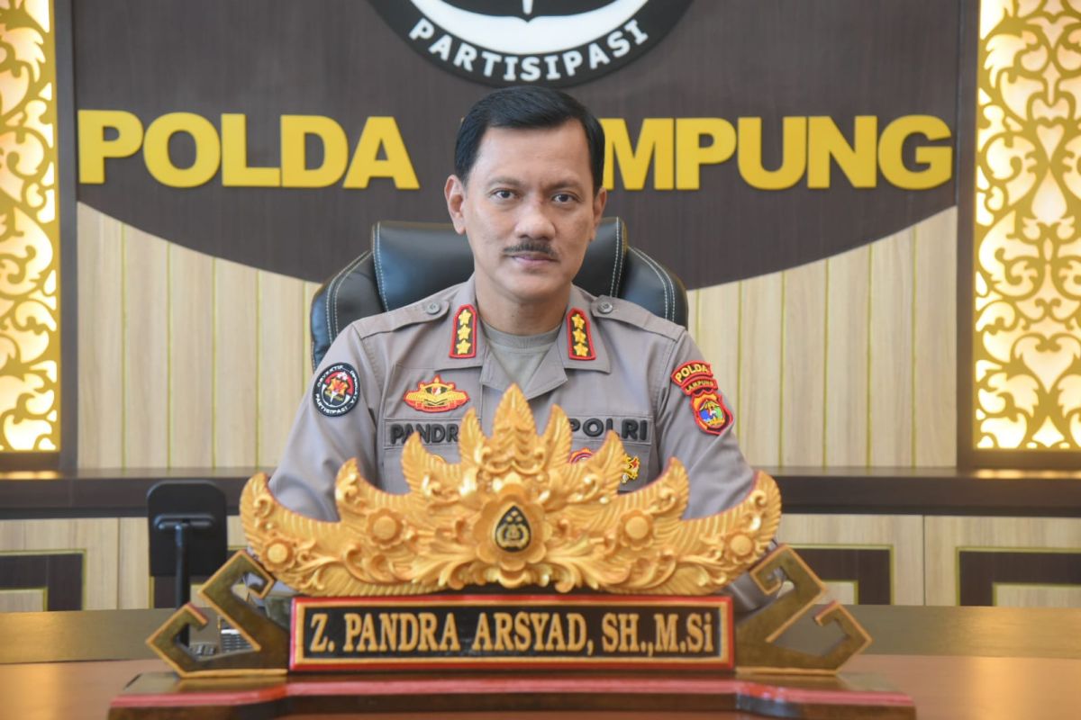 Polda Lampung sebut tidak benar video viral polisi tilang motor baru