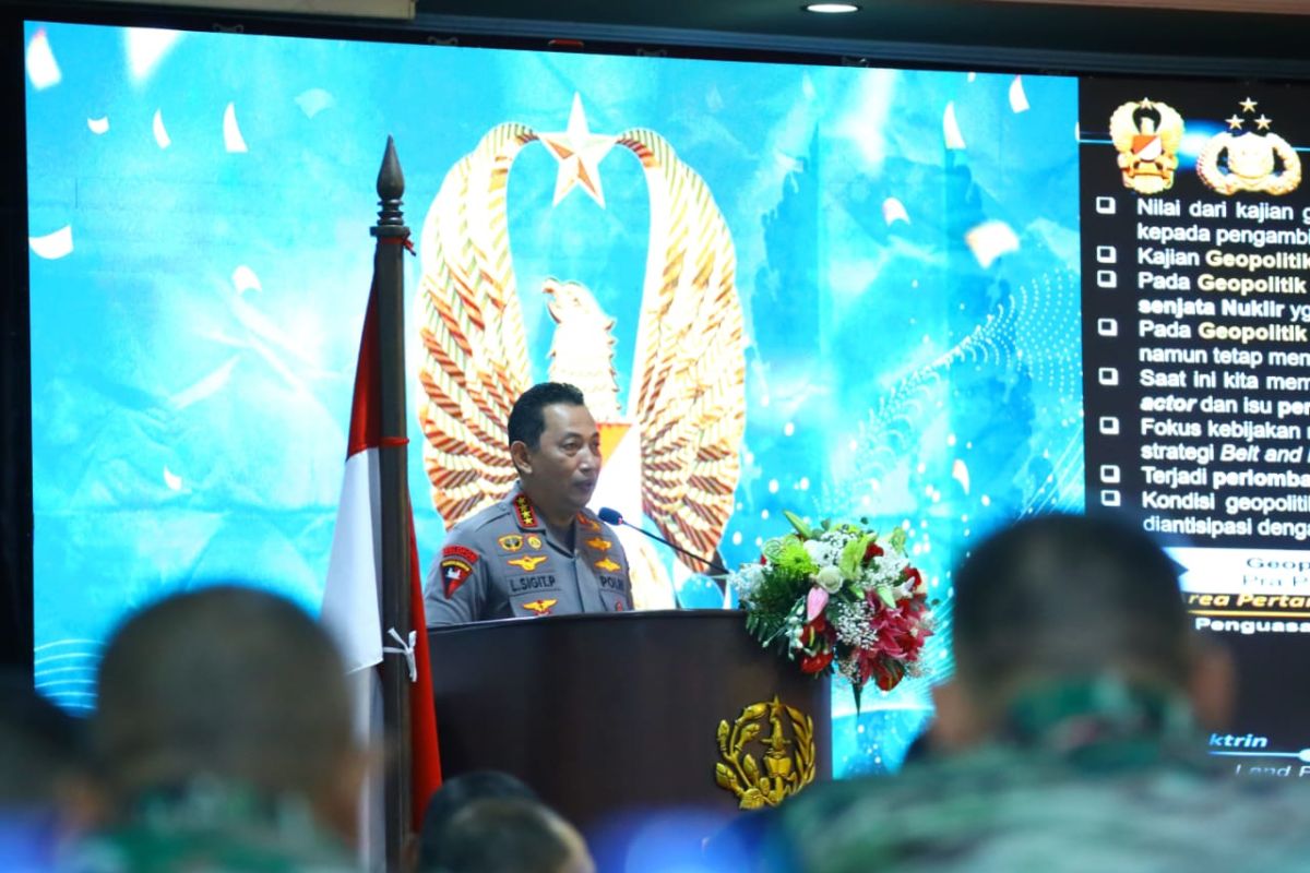 Sinergitas TNI-Polri wujudkan Indonesia Emas 2045