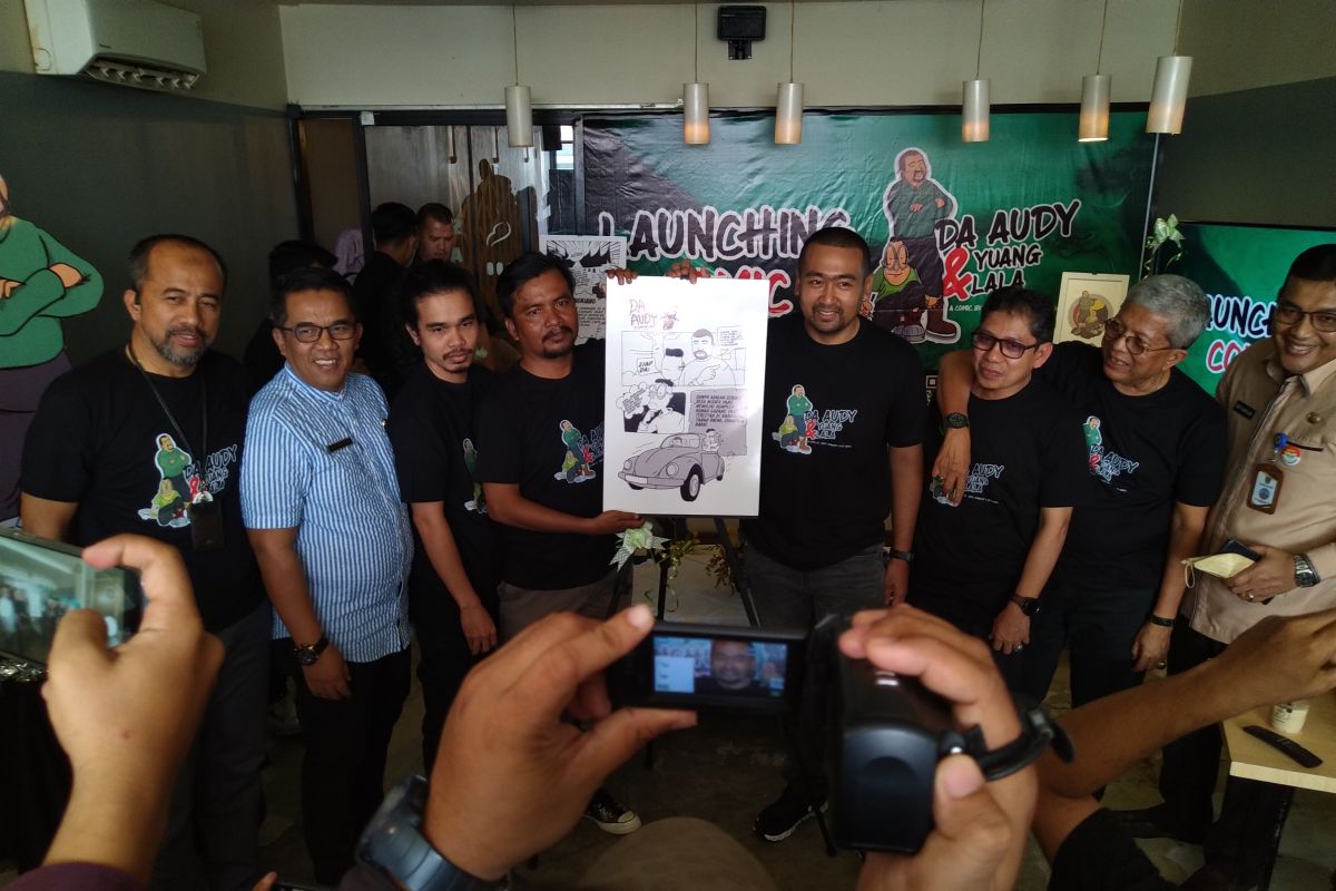 Komik setrip Da Audy dan Yuang Palala eksplorasi pariwisata Sumbar