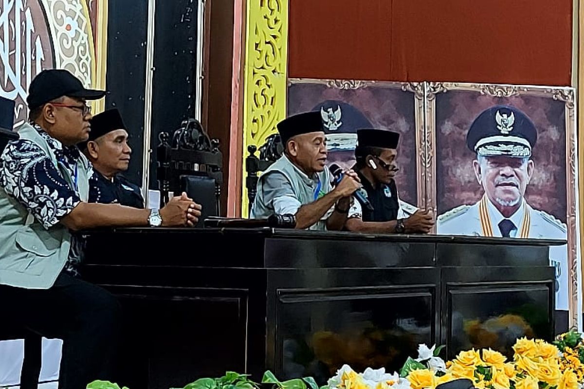 Jamaah calon haji asal tujuh kabupaten tiba di Ternate, selangkah lagi berangkat ke tanah suci