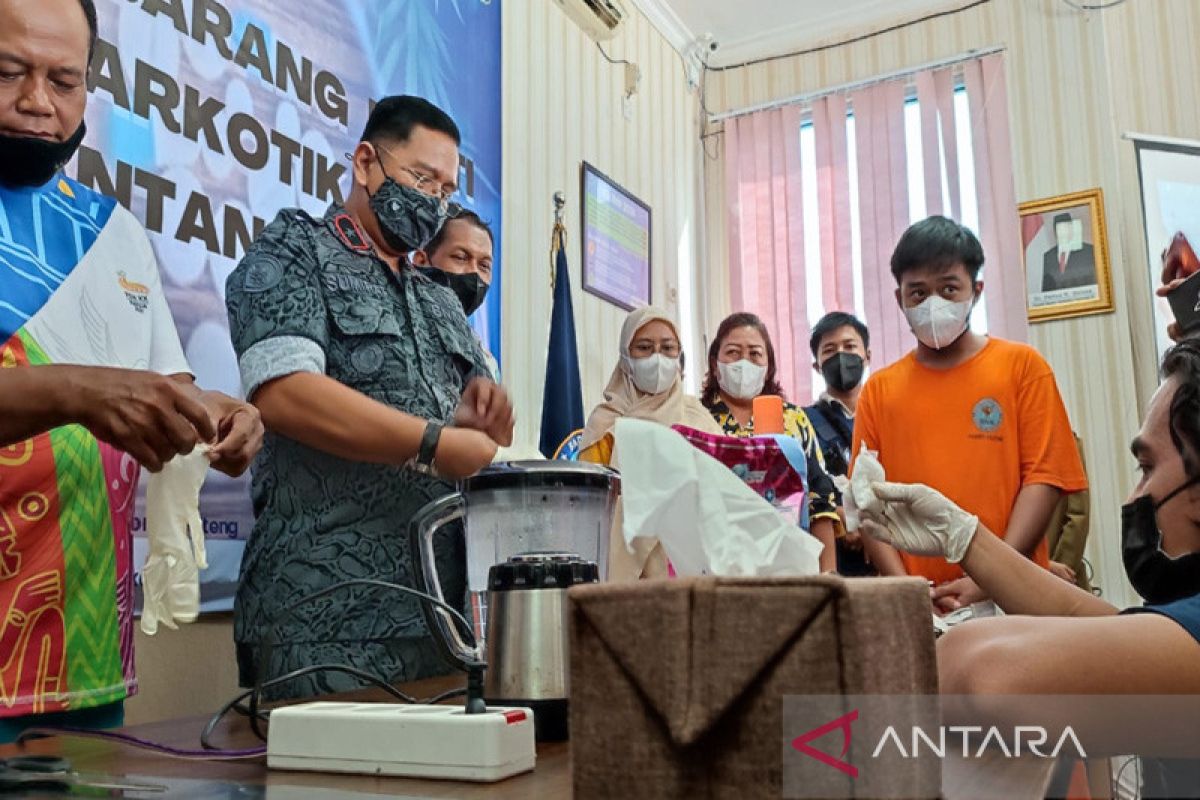 BNNP Kalteng tangkap dua jaringan narkoba antar provinsi