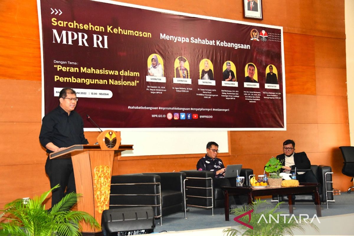 Setjen MPR: Mahasiswa harus siap hadapi era disrupsi