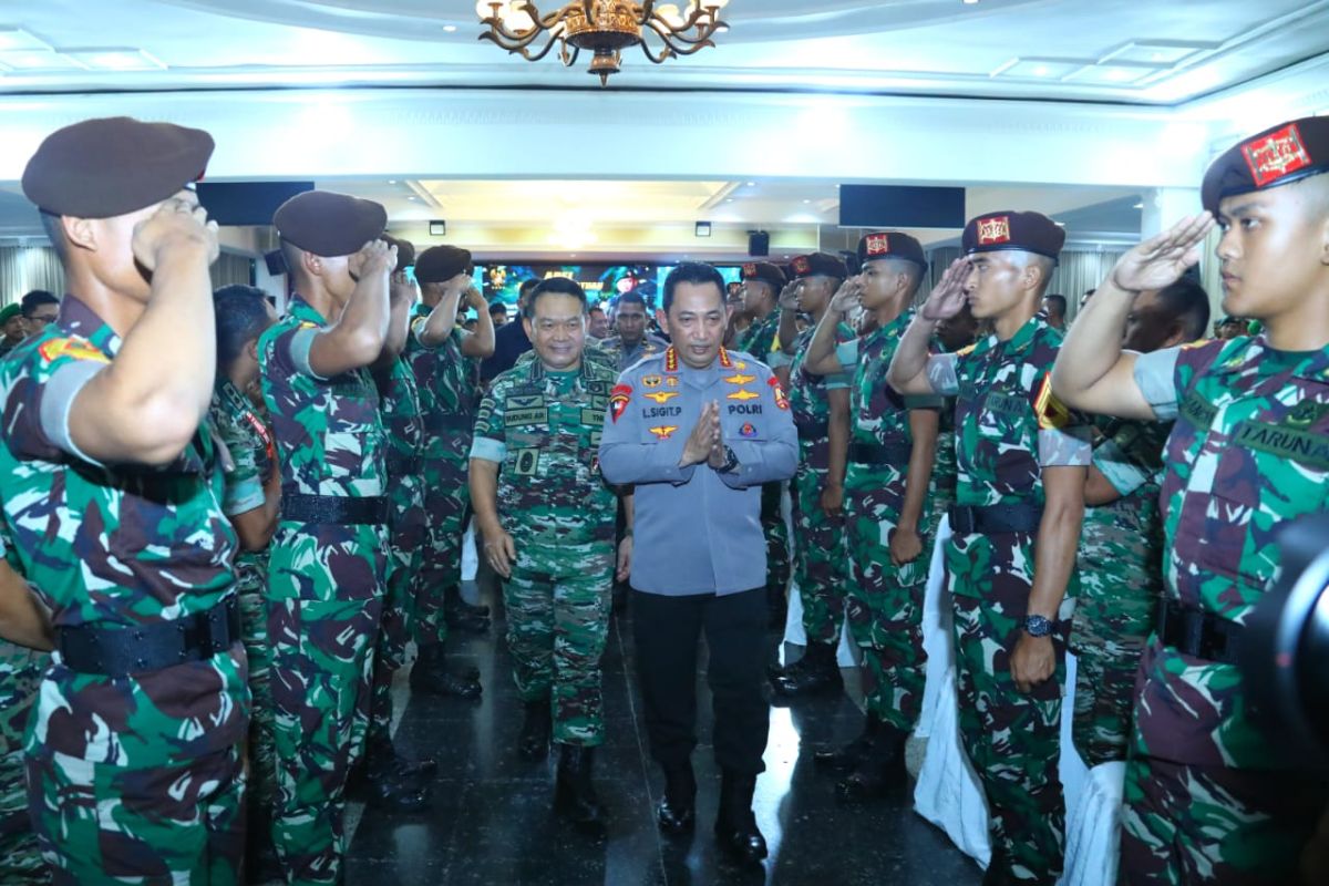 Kapolri: Sinergisme TNI-Polri merupakan harga mati