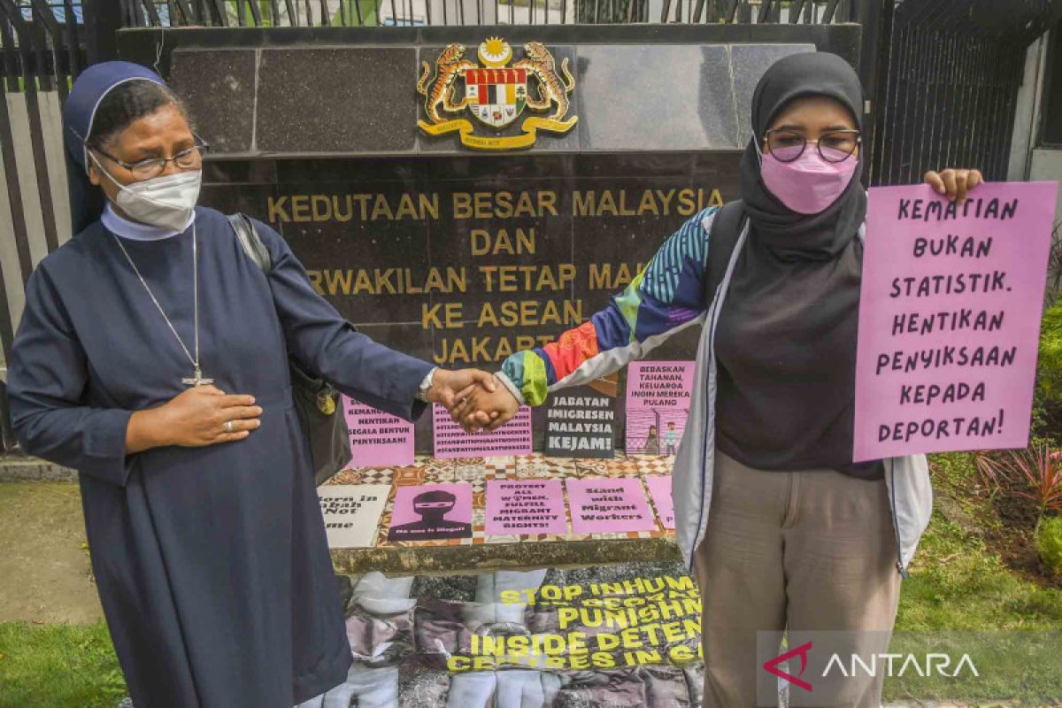 Dilaporkan dugaan belasan WNI meninggal dunia di rumah tahanan Malaysia