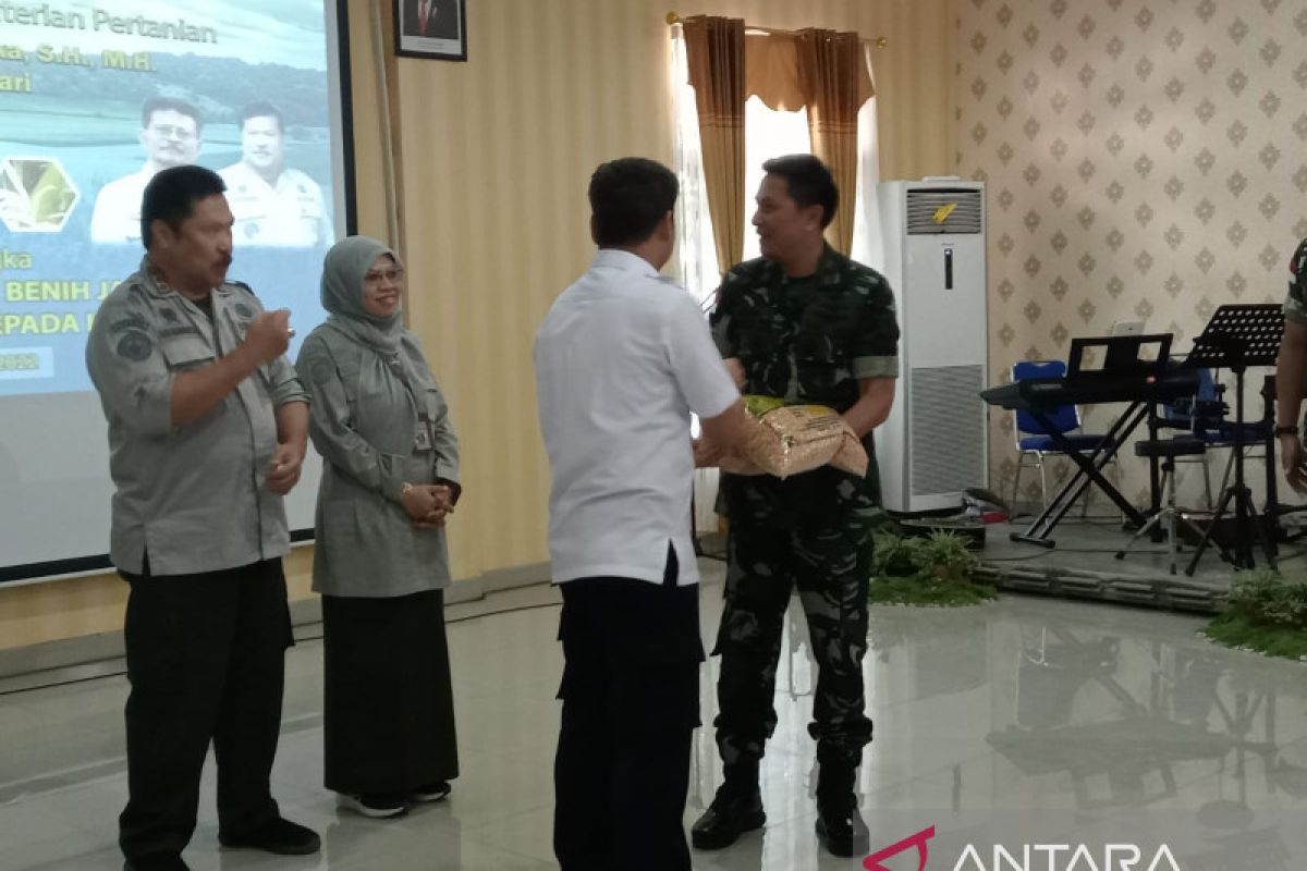 TNI AU  kembangkan tanaman jagung di NTT