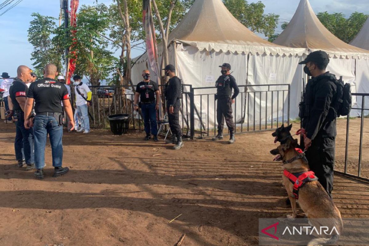 Polda NTB melibatkan anjing pelacak untuk amankan MXGP Samota