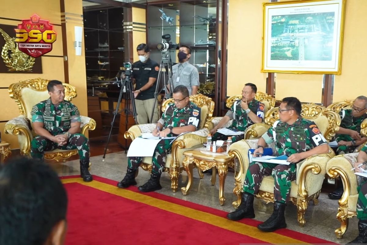 Panglima TNI tegaskan penegakan hukum di jajarannya itu tak pandang bulu