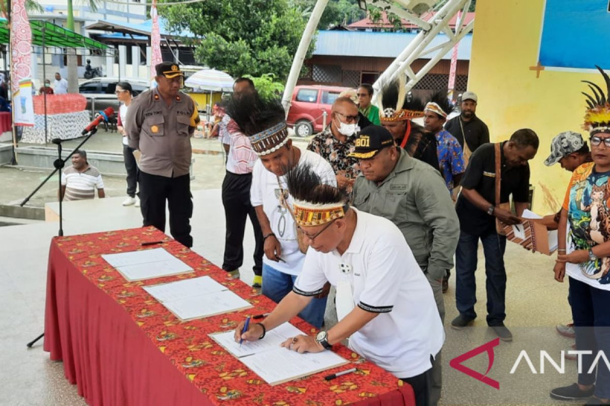 Masyarakat Teluk Wondama deklarasikan Bomberay Raya jadi calon provinsi baru