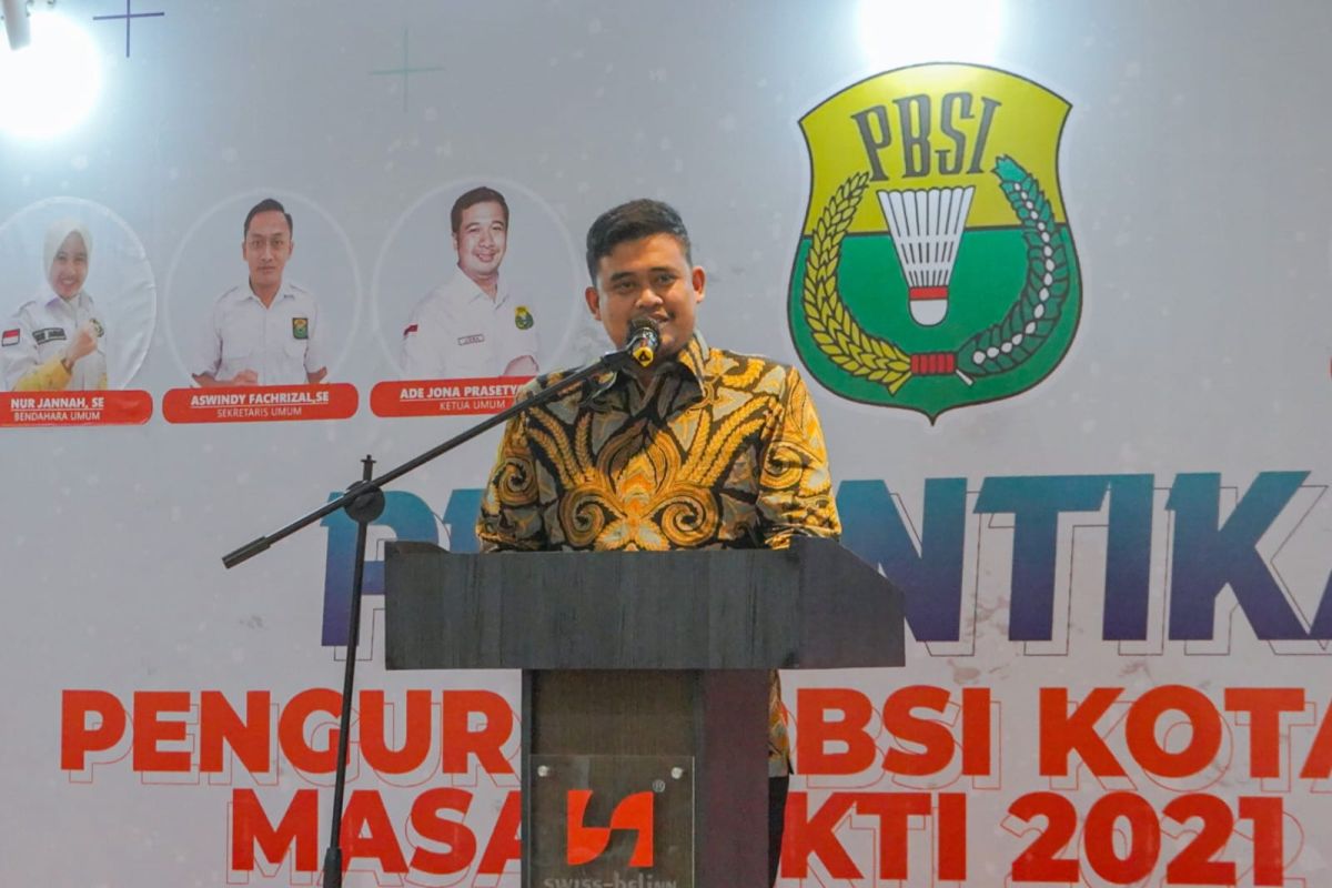 Wali Kota Medan harapkan PBSI dongkrak kemajuan bulu tangkis di Medan