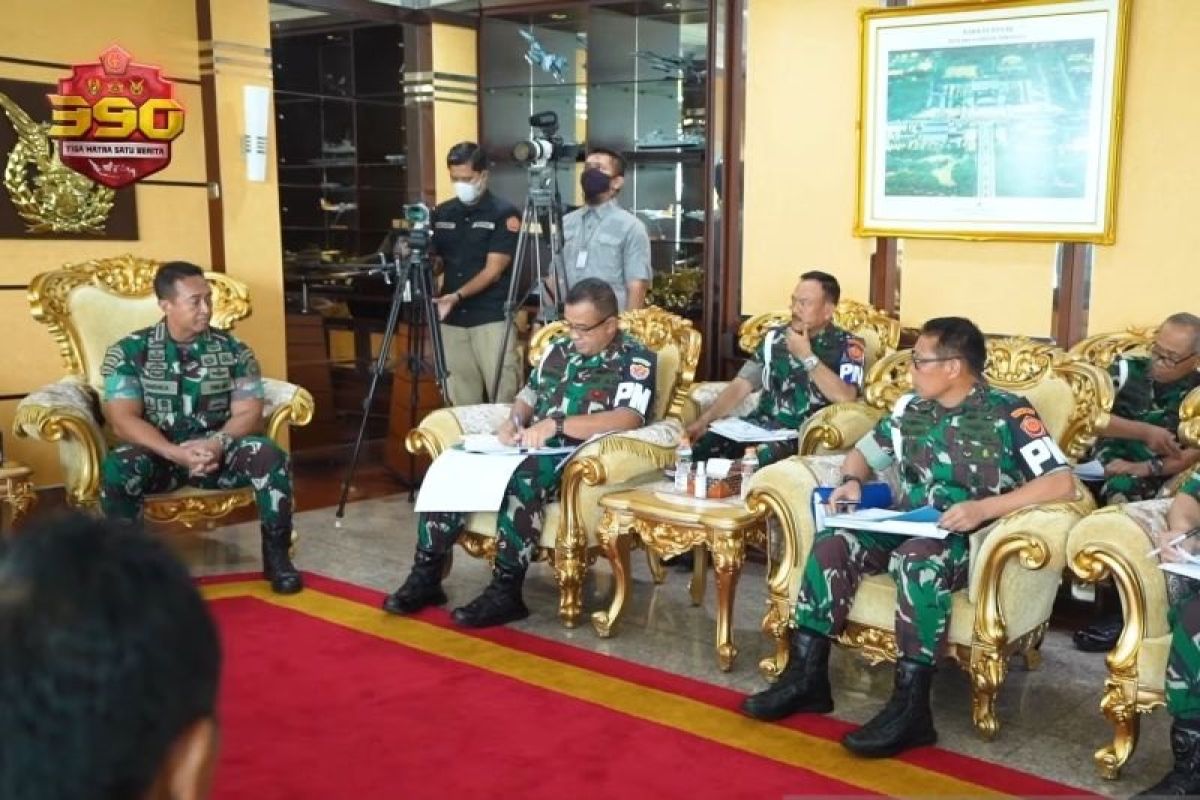 Andika Perkasa tegaskan penegakan hukum di lingkungan TNI tak pandang bulu