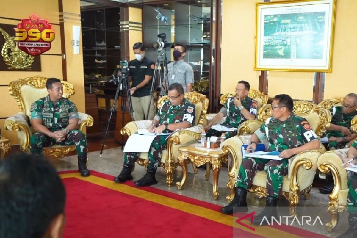 Andika Perkasa: Penegakan hukum di lingkungan TNI tak pandang bulu