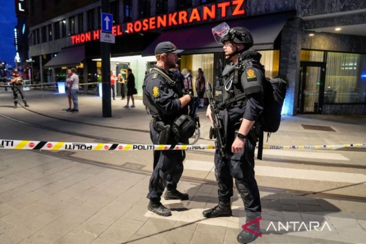 Dua orang tewas dan 14 terluka dalam penembakan kelab malam di Norwegia