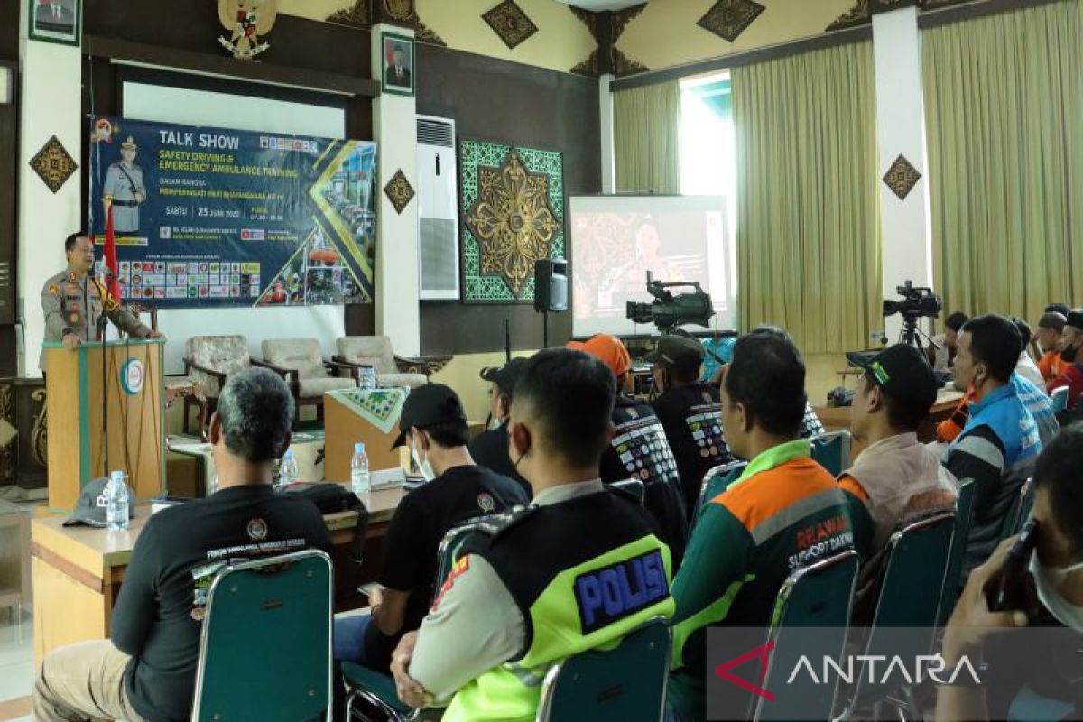 Polres Sukoharjo selenggarakan pelatihan keselamatan mengemudi petugas FAST