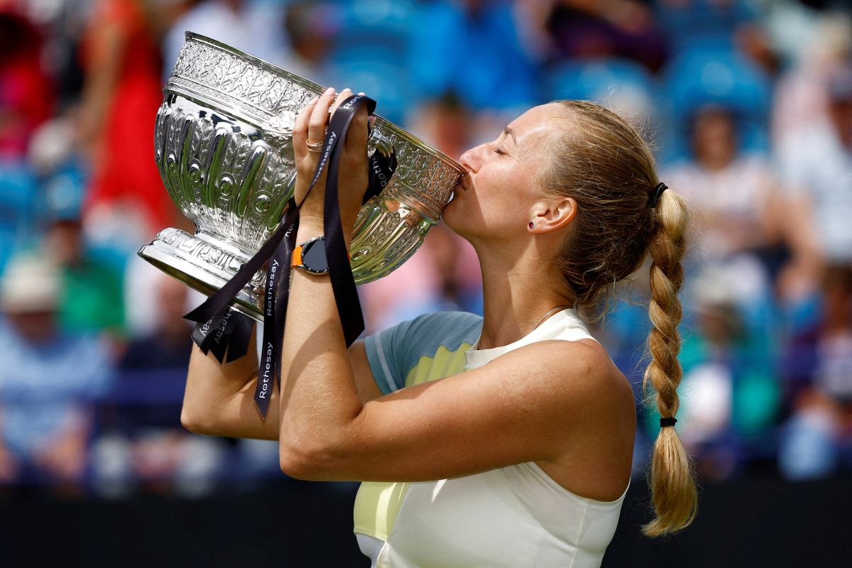 Wimbledon 2022 - Kvitova makin yakin usai juarai Eastbourne International