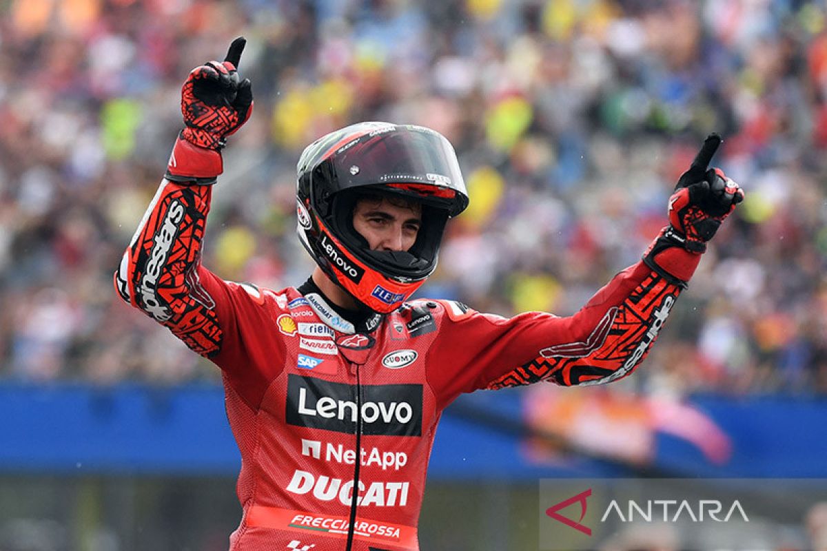 Bagnaia juarai GP Belanda, Quartararo DNF setelah terjatuh dua kali