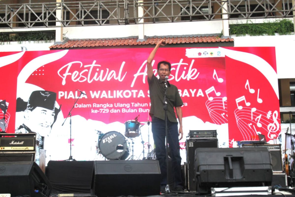 Ketua DPRD: Festival musik akustik di Surabaya gelorakan cinta Tanah Air