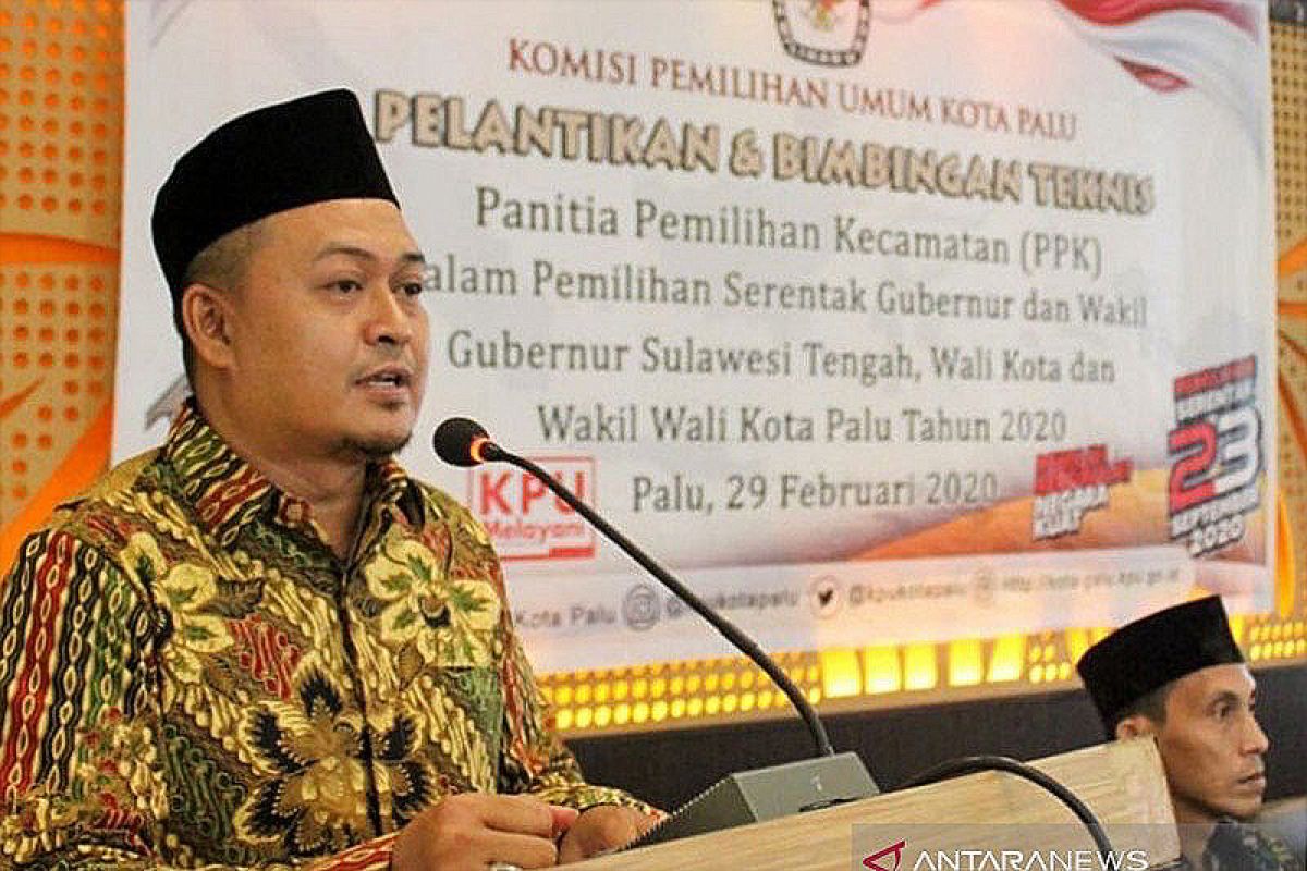 Daftar pemilih berkelanjutan Kota Palu  sebanyak 251.636 pemilih