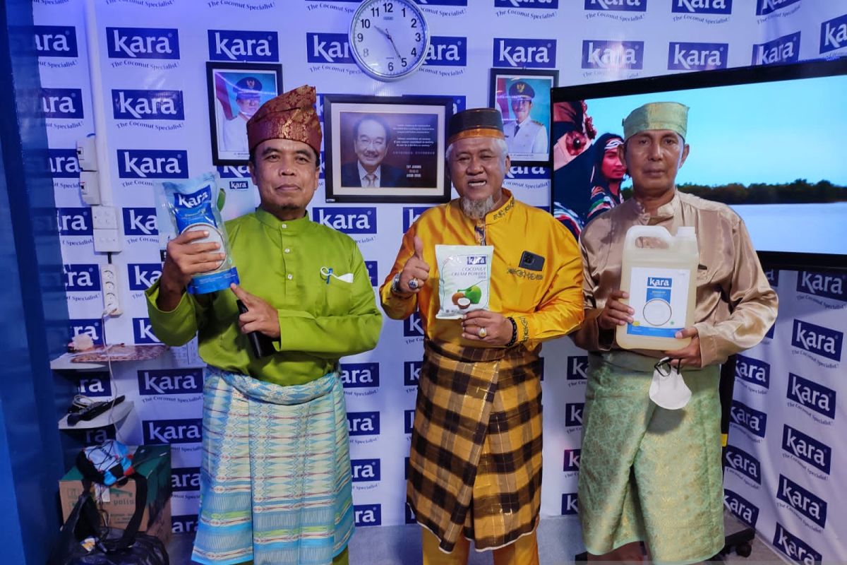 PT Sambu Group pamerkan produk olahan kelapa Kara pada MTQ ke-52 Inhil