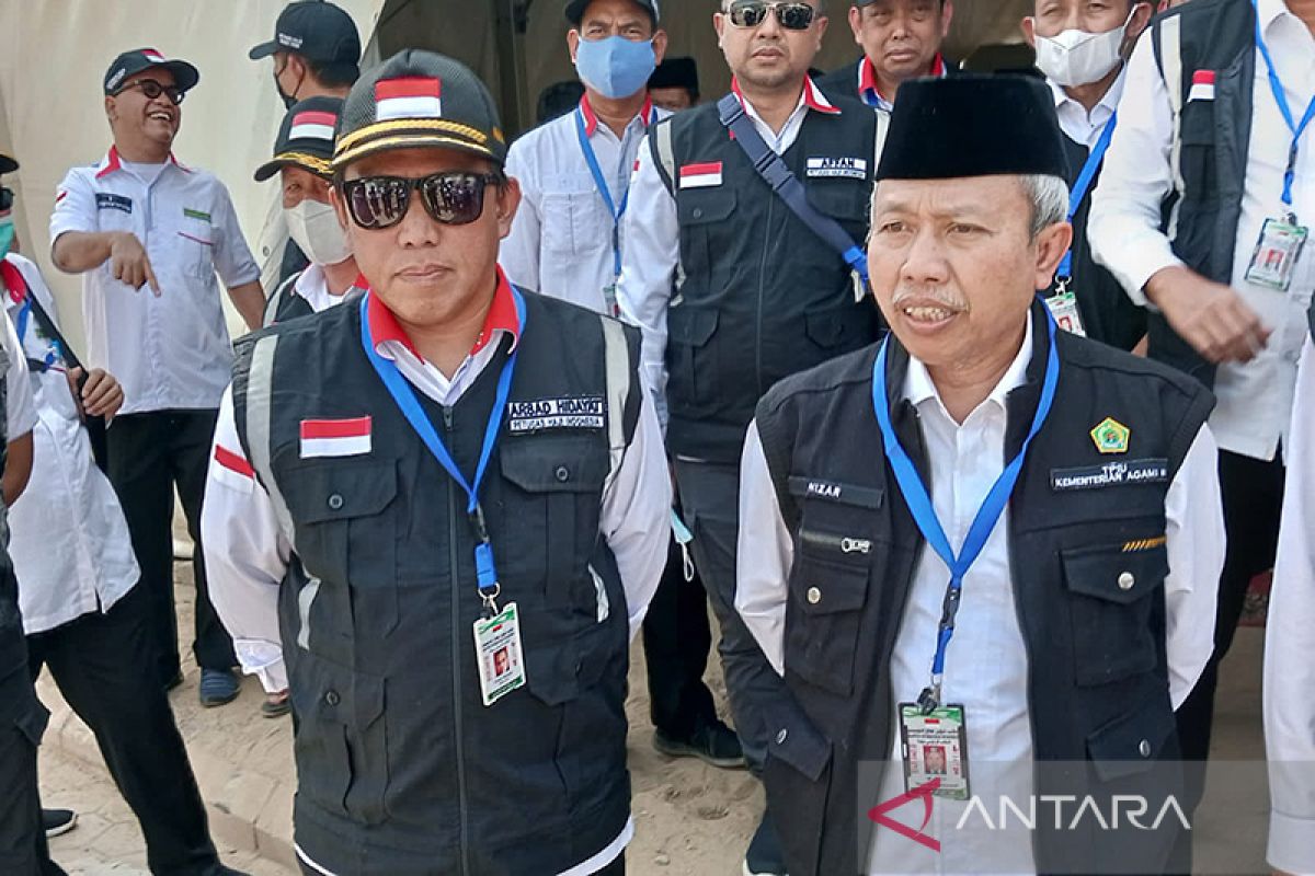 Jamaah haji tidak perlu antre lama karena toilet di Armuzna diperbanyak