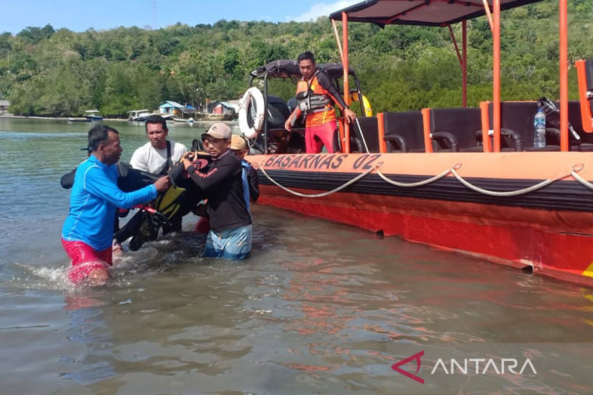 Tim SAR evakuasi jenazah nelayan tenggelam di Nusa Lembongan Bali