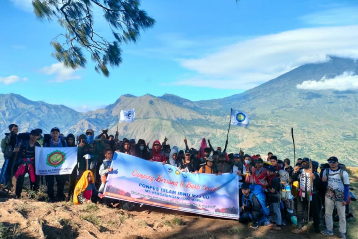 Ponpes Islam Ibnu Masud Putra gelar Perkemahan Baksos di Bukit Pergasingan