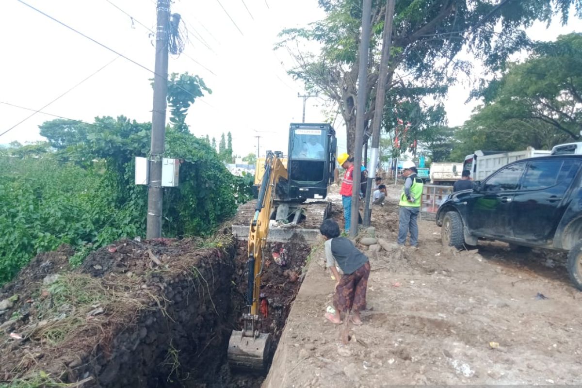 Rehabilitasi jalan provinsi Tun Abdul Razak mulai dikerjakan