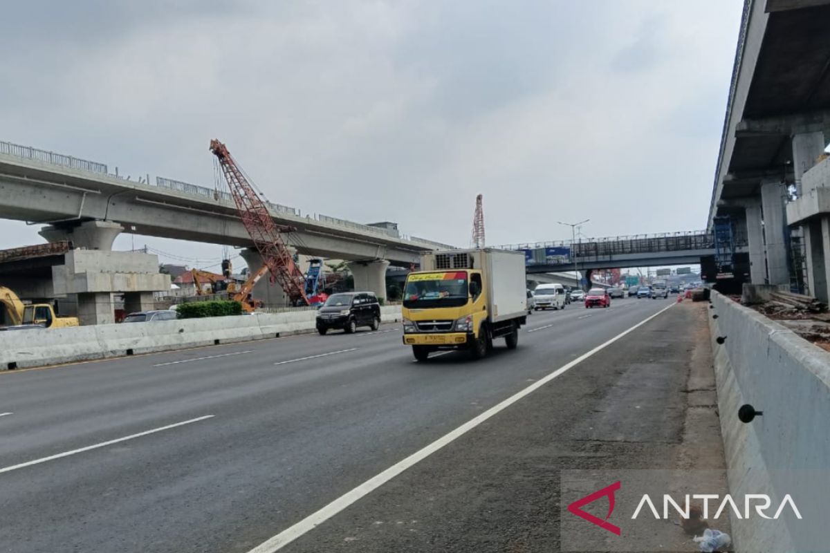 Rekayasa lalin dilakukan imbas pemasangan girder Jembatan Antelope