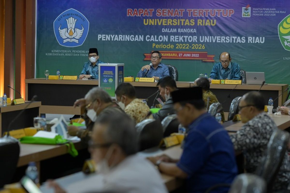 UNRI pilih tiga calon rektor