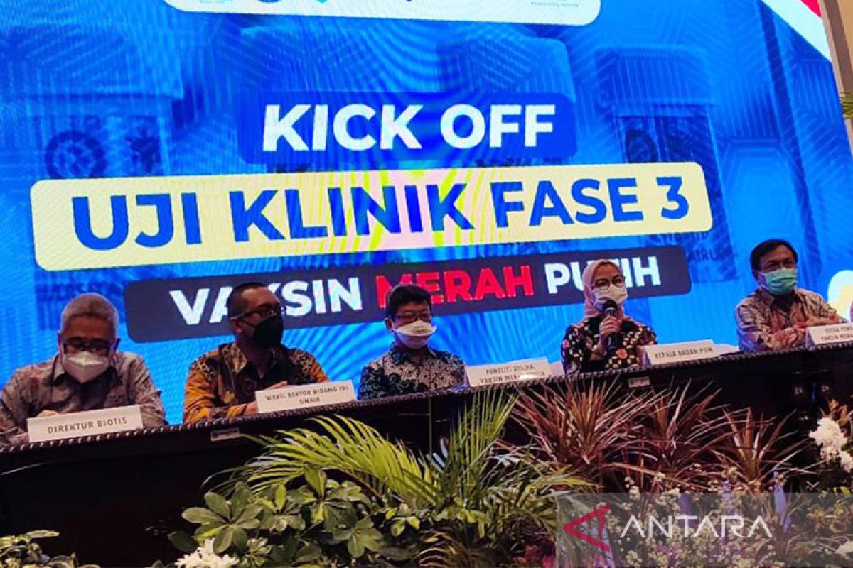 Vaksin Merah Putih masuk fase akhir uji klinik