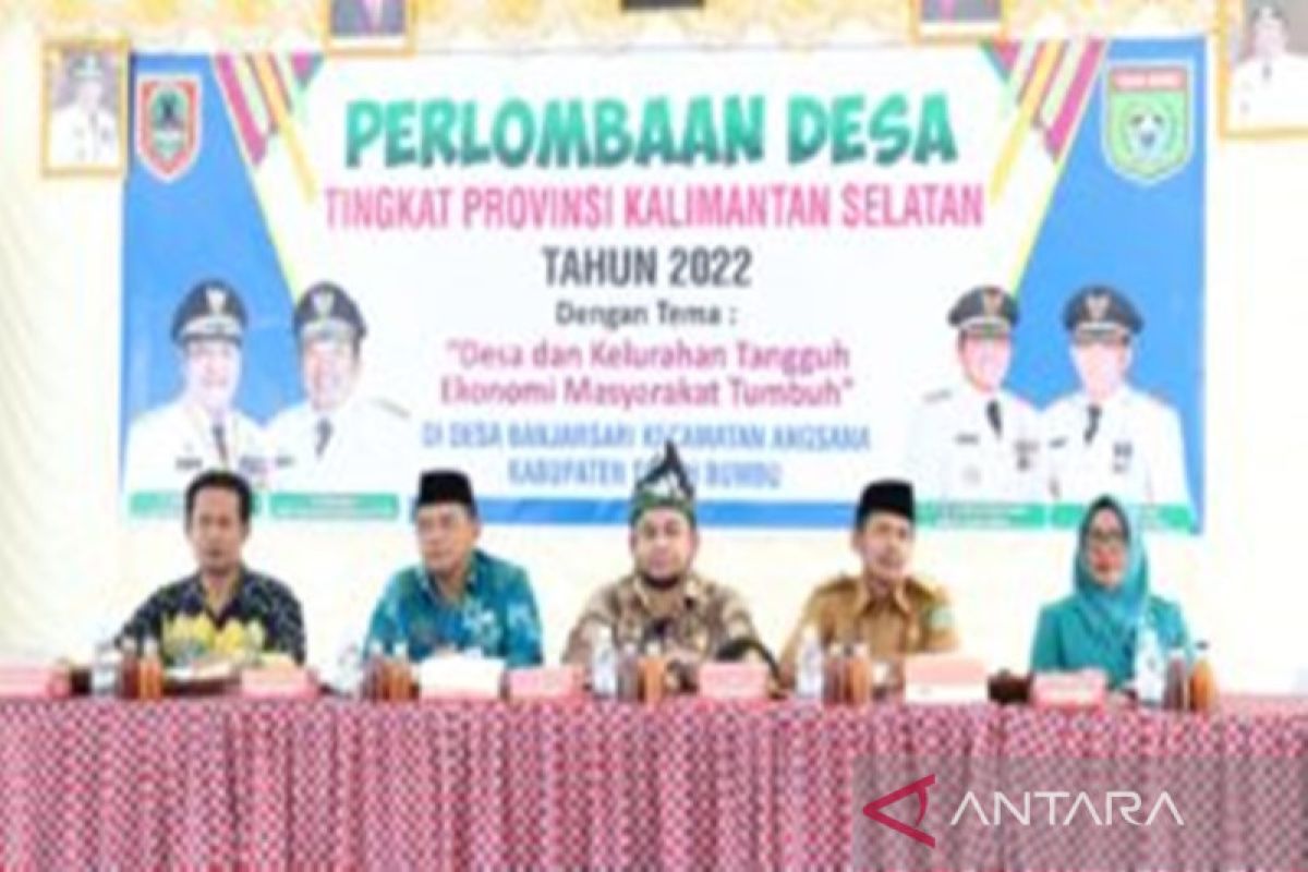 Tanah Bumbu's Banjarsari nominated the best village in South Kalimantan