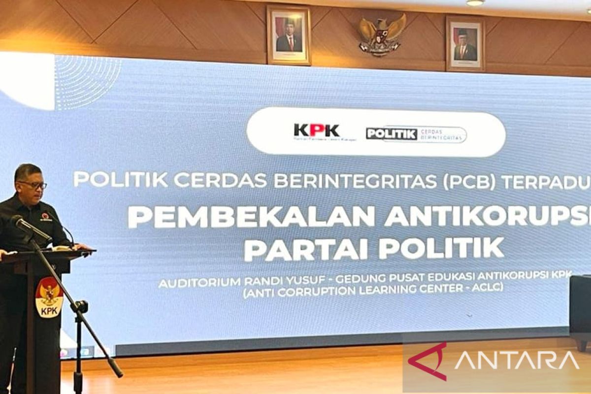 Hasto tegaskan komitmen kader PDIP tidak melakukan korupsi