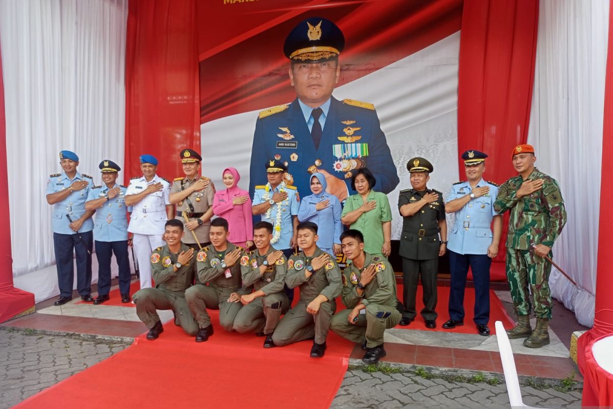 Marsma TNI Andi Kustoro mengaku enjoy saat tugas di Pekanbaru