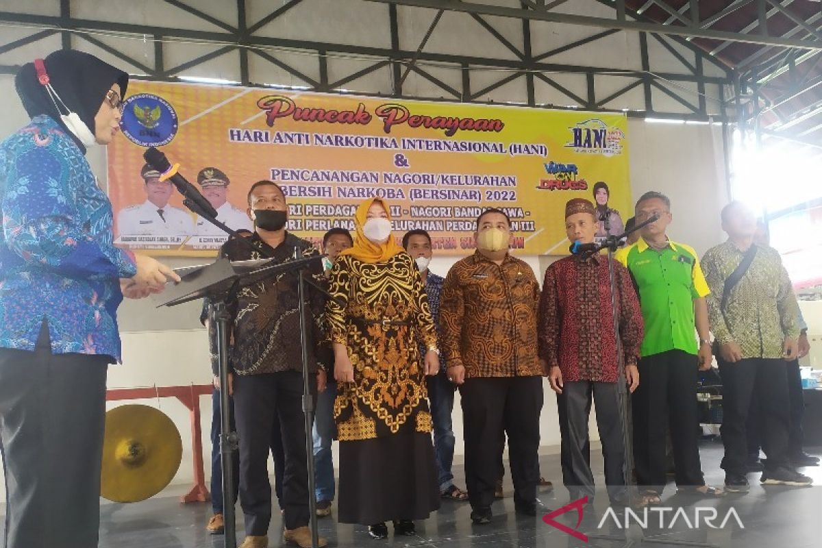 BNNK Simalungun canangkan empat Desa  Bersinar di Kecamatan Bandar