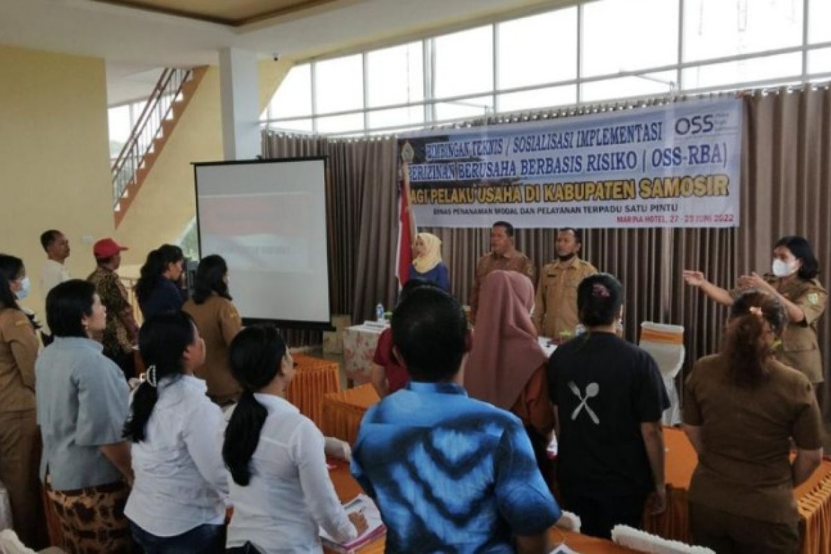 Samosir gelar sosialisasi perizinan berusaha berbasis resiko