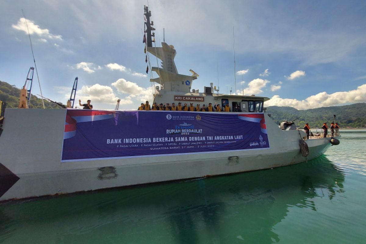 BI Sumbar bawa Rp5,9 miliar uang baru ke Kepulauan Mentawai
