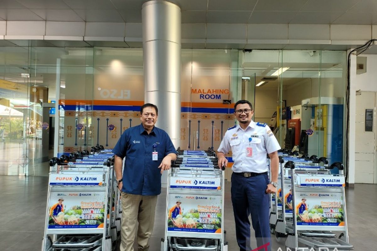 PKT salurkan 25 unit troli ke Bandara APT Pranoto Samarinda