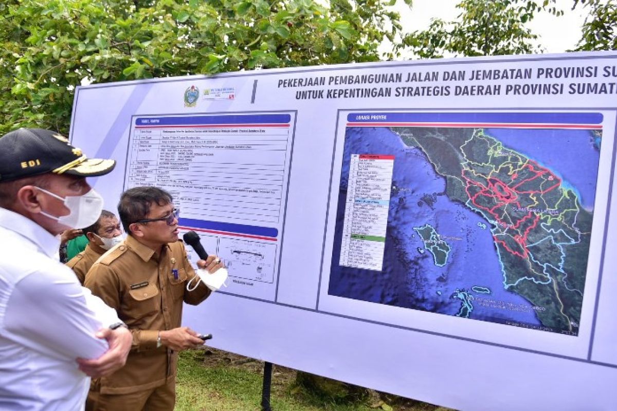 Pemprov Sumut kucurkan  Rp2,7 triliun untuk perbaiki dan bangun jalan