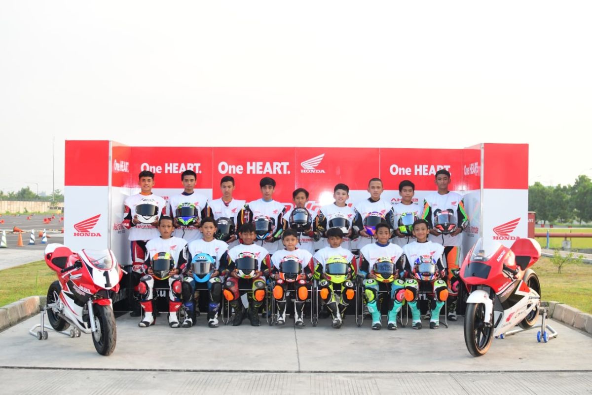 Ratusan pebalap muda potensial ikut seleksi Astra Honda Racing School